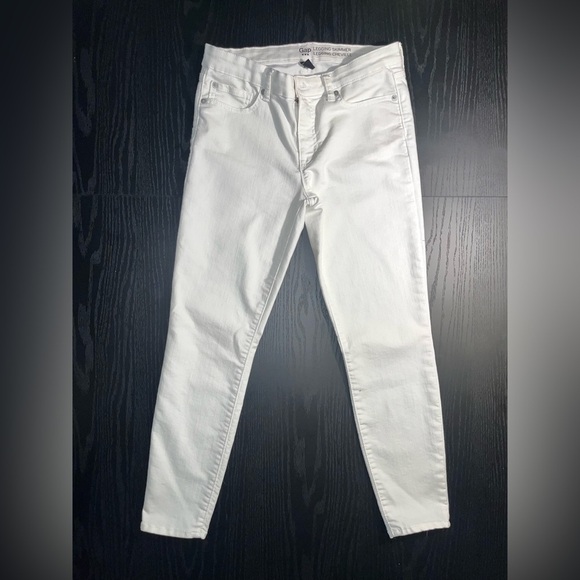 GAP Bright White Legging Skimmer Pants - Picture 1 of 5